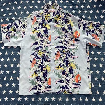 SUNSURF 선서프 꽃 알로하 셔츠