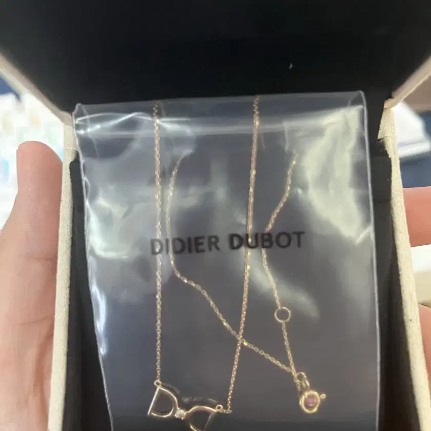 DIDIER DUBOT◆[Miss.Doux]14K ローズゴールド ダブルD ピアス DIDIER DUBOT◇[Miss.Doux]14K ローズゴールド ダブルD ピアス