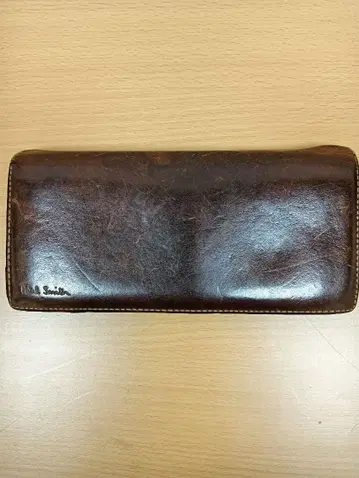 폴스미스 가죽 다크 브라운 장지갑
