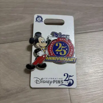 디즈니 25주년 미키마우스 핀 디즈니 핀즈 WDW