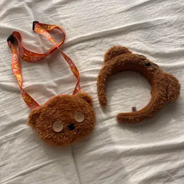 USJ 미니언즈 팀 머리띠 파우치 잡화 케이스