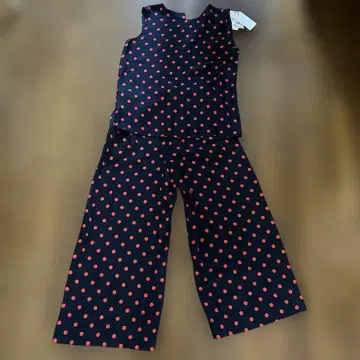 띠어리 팬츠 셋업 슬리브리스