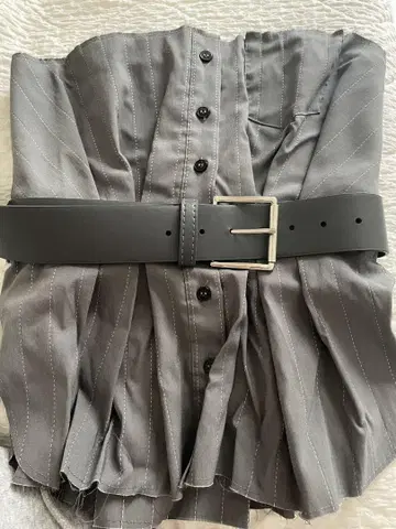 자라 벨트 스트랩 레스트 탑 뷔스티에