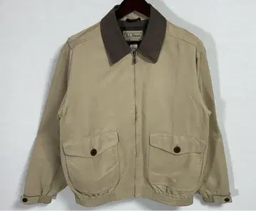 LLBean A2 A-2형 스윙탑 헌팅 자켓 옷깃 가죽