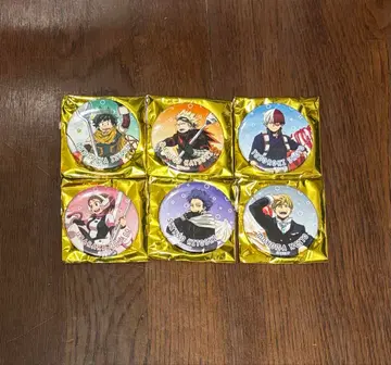 나의 히어로 아카데미아 수컷 영 오픈 스쿨 캔뱃지 세트 컴플리트