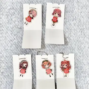 5등분의 신부 히코쿠지 SD 클리어 홀더 묶음 판매