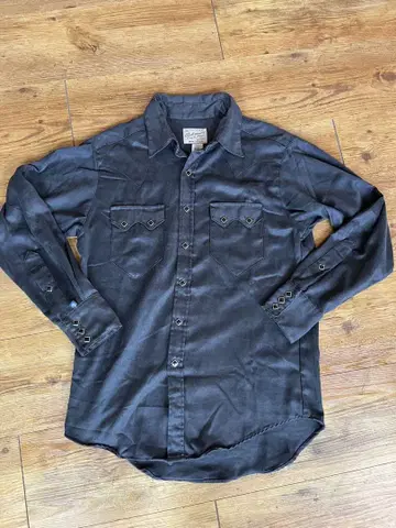 Rockmount Ranch Wear 다크 그레이 셔츠 웨스턴 셔츠