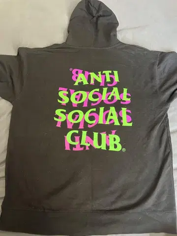 ANTI SOCIAL SOCIAL CLUB 후드티 XL 블랙