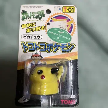 토코토코 포켓몬 초기 피카츄 T-01 TOMY 레트로 레어