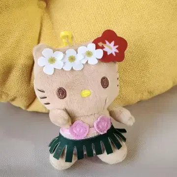 하와이 한정판 일광화상 키티 hello kitty 키링 훌라 댄스