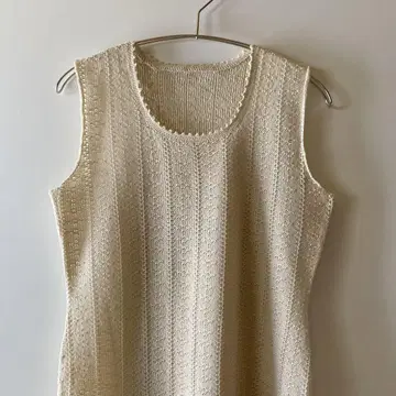 vintage 크로셰 튜닉 원피스
