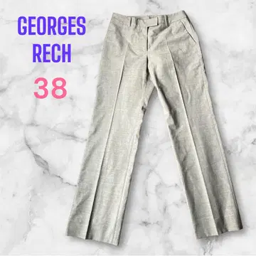 GEORGES RECH 조르주 레쉬 그레이 슬랙스 38