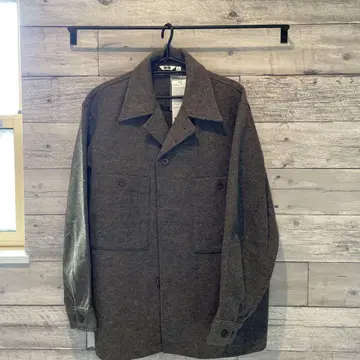 Uniqlo U 셔츠 자켓 그레이 브라운
