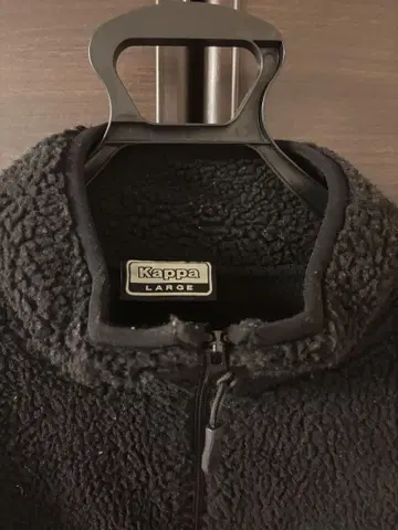 카파 플리스 자켓 LARGE 블랙