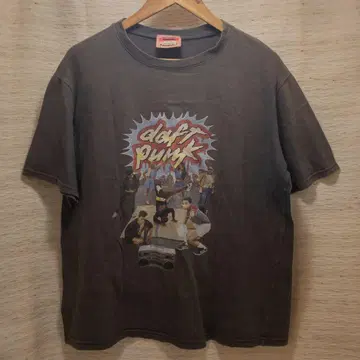 Daft Punk 티셔츠 Daft Punk 밴 티셔츠