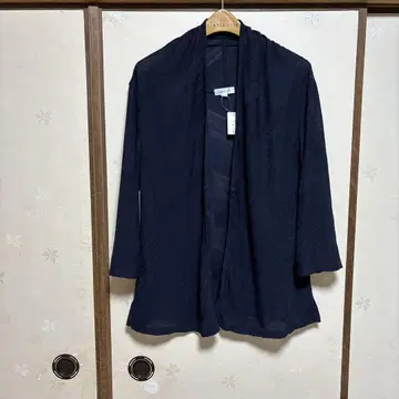 심플 라이프 L 네이비 가디건 긴팔