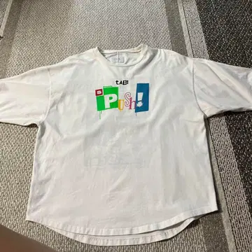 TAIN DOUBLE PUSH 티셔츠 화이트