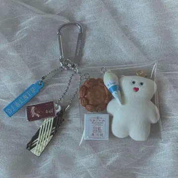 가챠 파우치 가챠 mojojojo 카페 케이크 오미야 사사