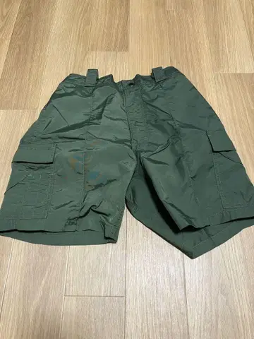 모샨 카고 숏 팬츠 올리브 그린
