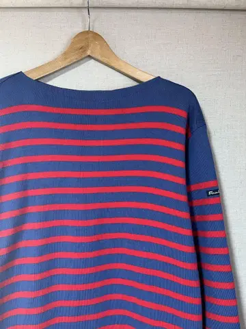 구제 의류 필즈 달보 바스크 셔츠 프랑스제 보더 티셔츠