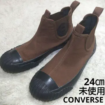 미사용 컨버스 BIG C FG 사이드 고어 24.5cm 브라운