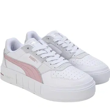푸마 PUMA 통굽 스니커즈 화이트 핑크 25cm