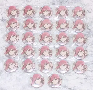 블루 록 SAKURA sakura 금박 캔뱃지 치기리 효마