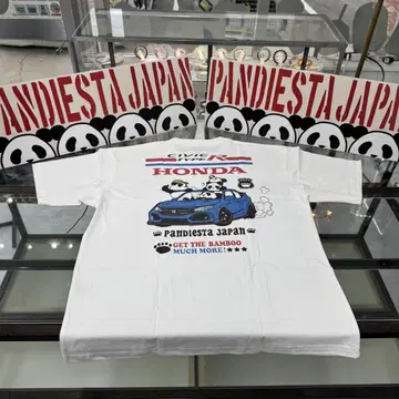 (12) PANDIESTA JAPAN HONDA 화이트 티셔츠