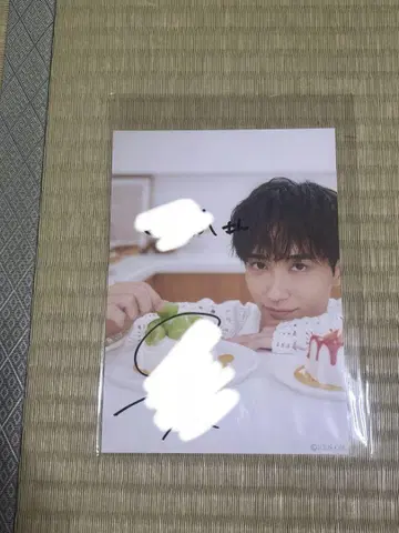 노무라 코타 달력 친필 사인 포함 사진