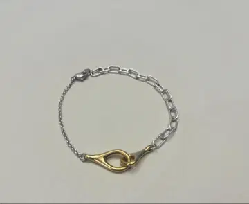 jouete 쥬에테 체인 팔찌 콤비 컬러
