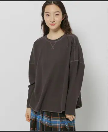 니코앤드 미니 파일 스티치 풀오버
