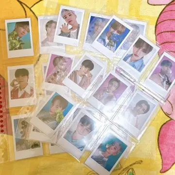 SEVENTEEN 트레이딩 카드 HANABI 폴라로이드 세미 컴플리트