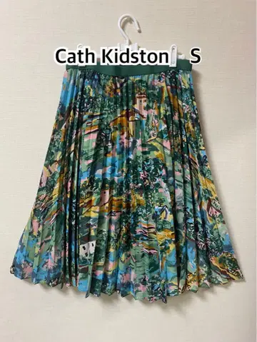 Cath Kidston 플리츠 스커트 S