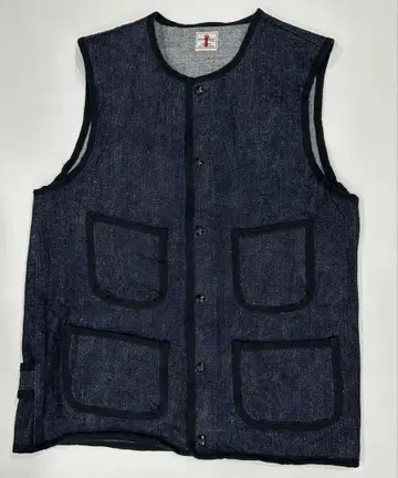SAMURAI JEANS 왼쪽 아야 데님 베스트 2XL