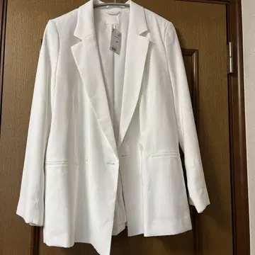 H&M 자켓 화이트