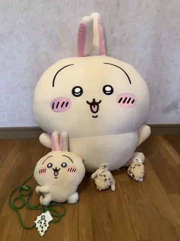 치이카와 봉제 인형 등 4종 세트