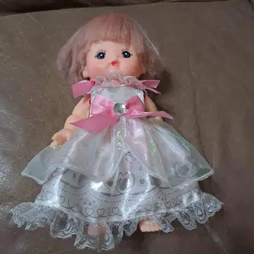 멜짱 핑크 머리 인형 약 20cm