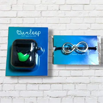 GOT7 이어폰 케이스 머리끈 2019 OUR LOOP