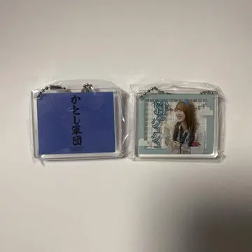 히나타자카46 히나아이 가챠 카토 시호 키링 2종 카토시 군단