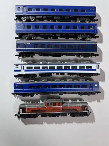 정크 DD51과 여객차 세트