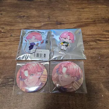 브레마이 1주년 캔뱃지 아이자와 시노부 코리 카페 HUB 아크릴 스탠드