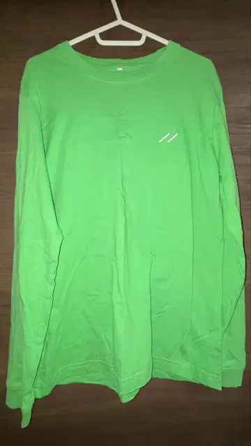 DISH// X Longsleeve 티셔츠 그린 M 사이즈