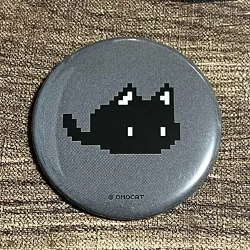 OMORI 카페 캔뱃지 냐고