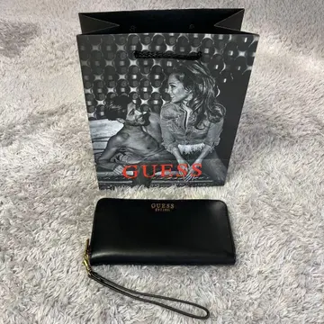 GUESS 블랙 장지갑 미사용 새상품