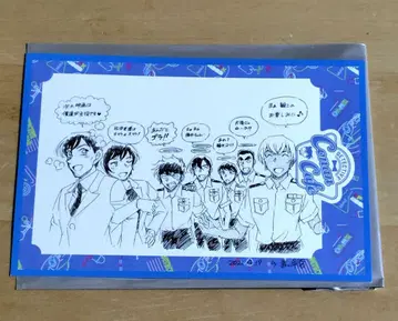 명탐정 코난 30주년 카페 특전 엽서 경찰 학교