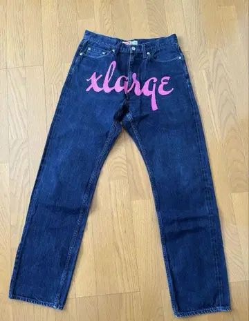 인기 상품] XLARGE 엑스라지 다크 블루 데님 팬츠 32