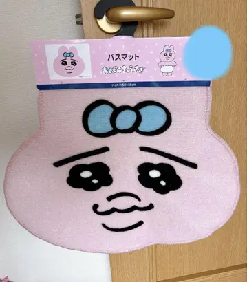 신상품, 미사용 빤쮸토끼 페이스형 욕실 매트