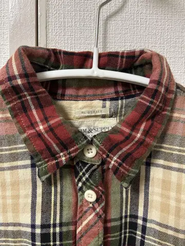 DENIM & SUPPLY RALPH LAUREN 체크 셔츠 M