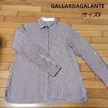 GALLARDAGALANTE 스트라이프 긴팔 셔츠 F 사이즈