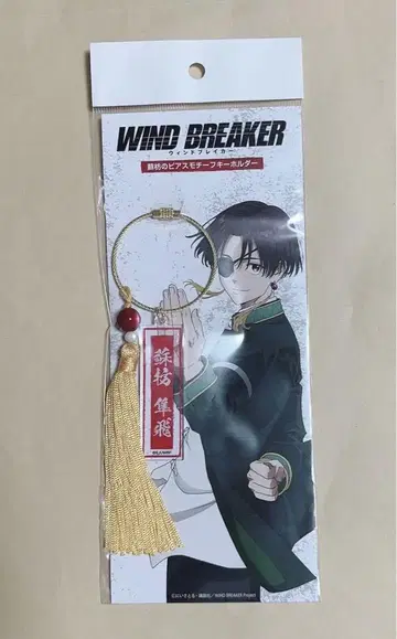 WINDBREAKER 윈브레이크 스오의 귀걸이 모티브 키링